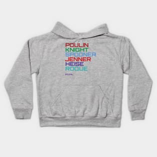 PWHL Player Names Kids Hoodie